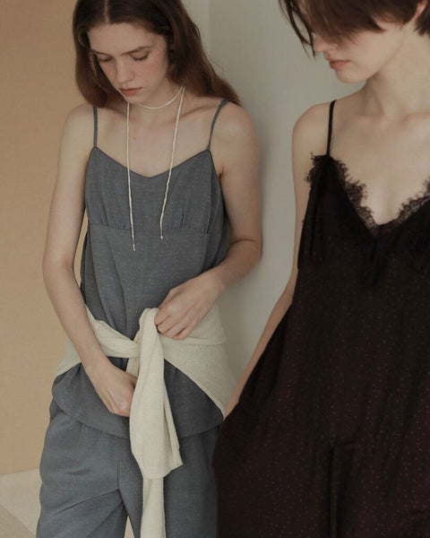 【2月中旬入荷次第お届けのご予約】anuke（アンヌーク） Silk Cord Choker 62710903.