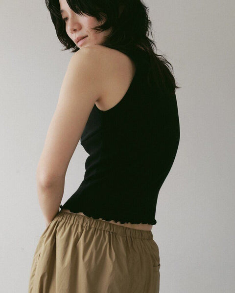 【4月中旬入荷次第お届けのご予約】anuke（アンヌーク） Vintage Patternmesh Tanktop 62710614.