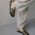 【4月上旬入荷次第お届けのご予約】anuke（アンヌーク） Braid Flat Shoes 62711012.