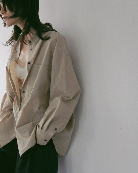 【3月中旬入荷次第お届けのご予約】anuke（アンヌーク） Dry Stripe Shirts 62710406.