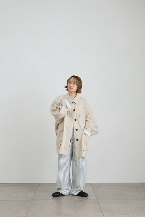 【2月中旬入荷次第お届けのご予約】anuke（アンヌーク） Over Half Coat 62710002.