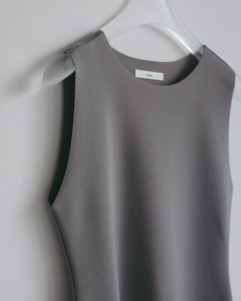 【4月下旬入荷次第お届けのご予約】anuke（アンヌーク） Sleeveless Georgette Tanktop 62710621.