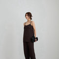 【4月下旬入荷次第お届けのご予約】anuke（アンヌーク） Dot jacquard Rough Pants 62710716.
