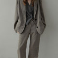 【3月中旬入荷次第お届けのご予約】anuke（アンヌーク） Tweed Mesh Capripants 62710721.
