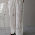【3月下旬入荷次第お届けのご予約】anuke（アンヌーク） Cutwork Lace Pants 62710707.