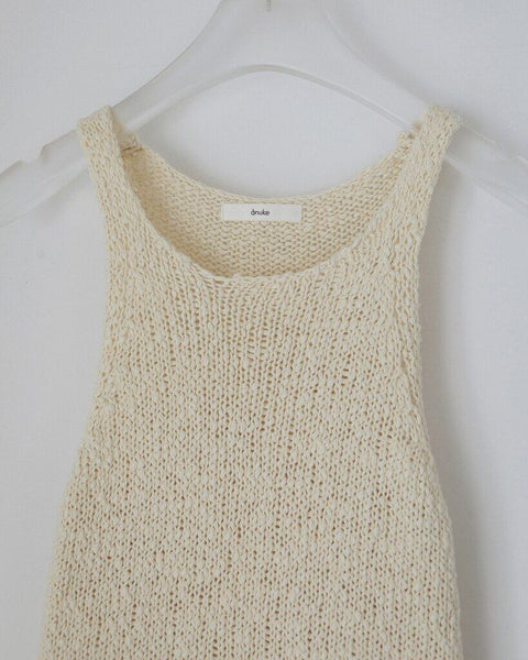 【5月中旬入荷次第お届けのご予約】anuke（アンヌーク） Americansleeve Fringe Tops 62710526.