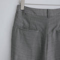【4月下旬入荷次第お届けのご予約】anuke（アンヌーク） Woolchambray Tuck Pants 62710717.