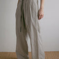 【5月上旬入荷次第お届けのご予約】anuke（アンヌーク） Suckercheck Loose Pants 62710720.