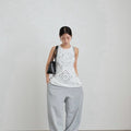 【3月下旬入荷次第お届けのご予約】anuke（アンヌーク） Cutwork Lace Apron 62710403.