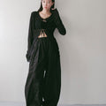 【3月中旬入荷次第お届けのご予約】anuke（アンヌーク） Volumetuck Cocoon Pants 62710710.
