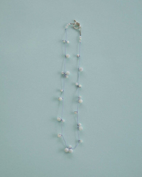 【3月下旬入荷次第お届けのご予約】anuke（アンヌーク） Stone Silkcord Necklace 62710904.