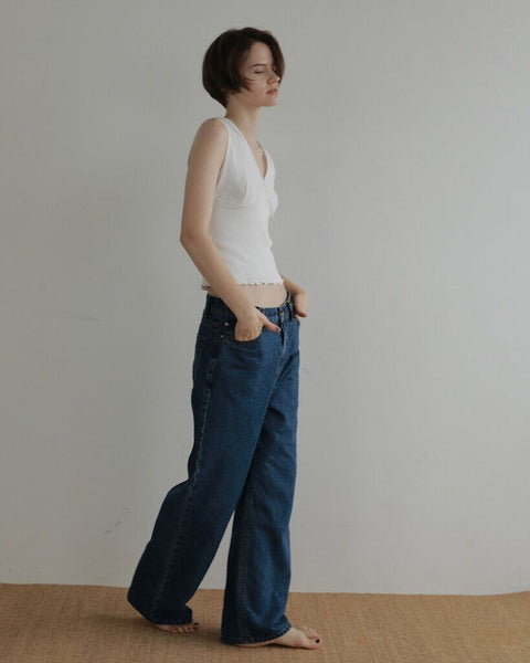 【4月中旬入荷次第お届けのご予約】anuke（アンヌーク） Vintage Patternmesh Tanktop 62710614.