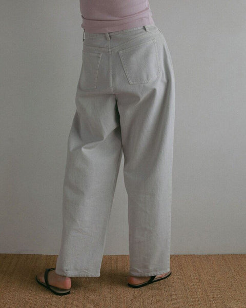 【2月中旬入荷次第お届けのご予約】anuke（アンヌーク） Wide Cocoon Denim 62711402.