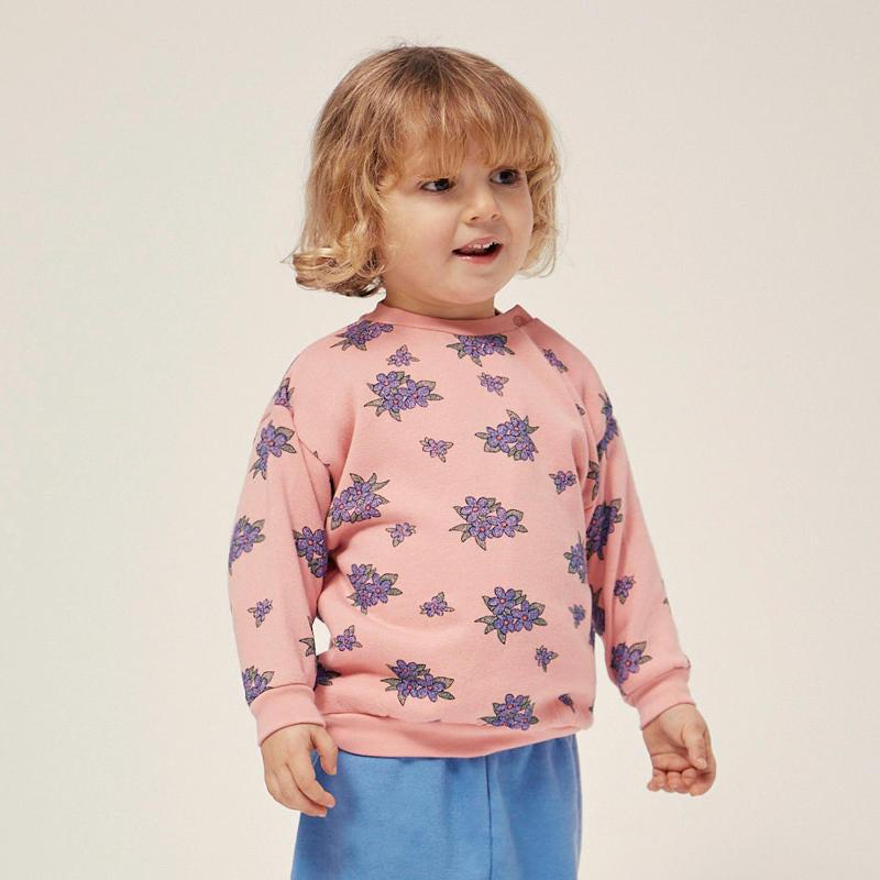 The Campamento（カンパメント） 2024AW FLOWERS BABY SWEATSHIRT ベビースウェットシャツ – LePuju