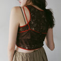 【5月上旬入荷次第お届けのご予約】anuke（アンヌーク） Lace Sleeveless Tops 62710417.