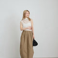 【4月下旬入荷次第お届けのご予約】anuke（アンヌーク） Sleeveless Chiffon Tops 62710624.