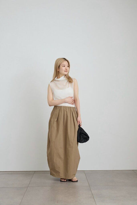 【4月下旬入荷次第お届けのご予約】anuke（アンヌーク） Sleeveless Chiffon Tops 62710624.