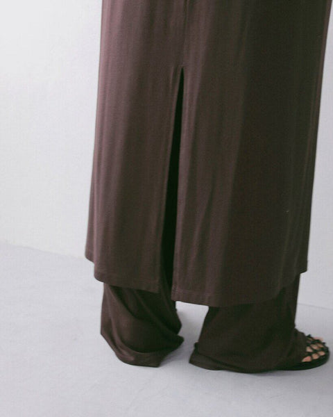 【3月中旬入荷次第お届けのご予約】anuke（アンヌーク） Layered Rough Pants 62710704.