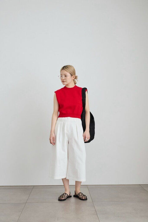 【4月上旬入荷次第お届けのご予約】anuke（アンヌーク） Tuck Bermuda Pants 62710705.