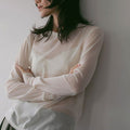 【2月中旬入荷次第お届けのご予約】anuke（アンヌーク） Slit Chiffon Tops 62710606.