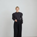【2月中旬入荷次第お届けのご予約】anuke（アンヌーク） Twill Tuck Widepants 62710712.