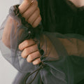 【4月上旬入荷次第お届けのご予約】anuke（アンヌーク） Tulle Zip Blouson 62710203.