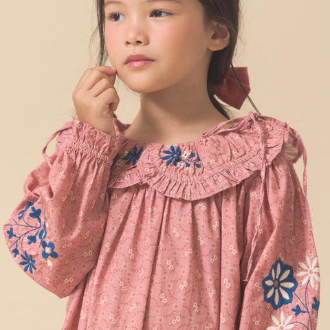 Lali Kids 2024SS BALLET DRESS One Piece SUMMER BLOOMS PRINT