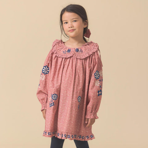 Lali Kids 2024SS BALLET DRESS One Piece SUMMER BLOOMS PRINT