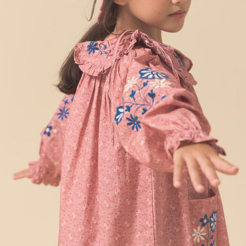 Lali Kids 2024SS BALLET DRESS One Piece SUMMER BLOOMS PRINT