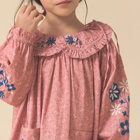 Lali Kids 2024SS BALLET DRESS One Piece SUMMER BLOOMS PRINT