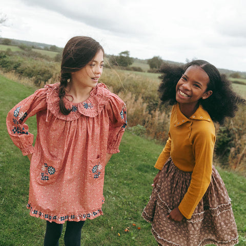 Lali Kids 2024SS BALLET DRESS One Piece SUMMER BLOOMS PRINT