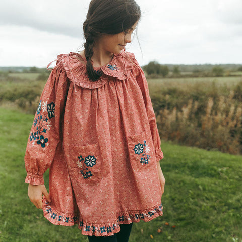 Lali Kids 2024SS BALLET DRESS One Piece SUMMER BLOOMS PRINT