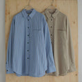 【3月中旬入荷次第お届けのご予約】anuke（アンヌーク） Dry Stripe Shirts 62710406.