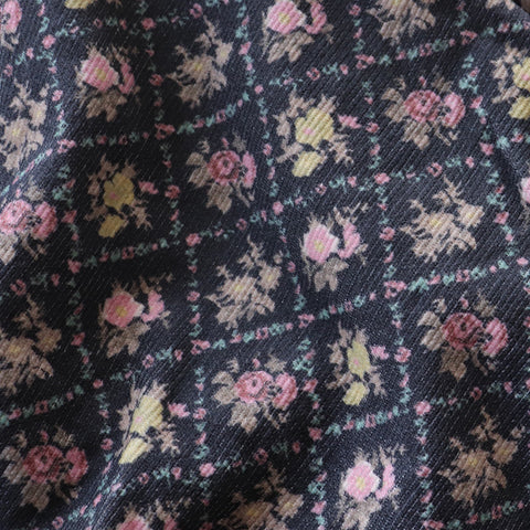 [Reservations for delivery in October] &amp;pal 2024AW moon pattern salo pett Moon Bloomer Salopette Navy