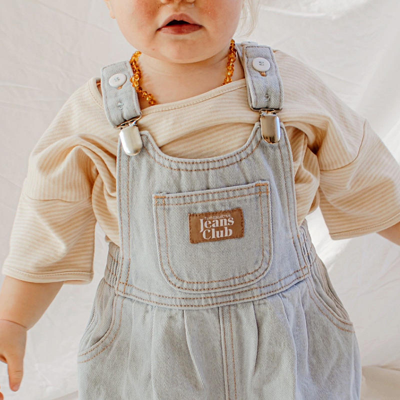 15. Twin Collective Kids Bowie Bubble Overall rebel blue