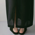 【4月下旬入荷次第お届けのご予約】anuke（アンヌーク） Woolchambray Sleeveless Onepiece 62710301.