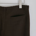 【3月中旬入荷次第お届けのご予約】anuke（アンヌーク） Back Satin Capripants 62710718.