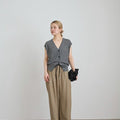 【5月上旬入荷次第お届けのご予約】anuke（アンヌーク） Suckercheck Loose Pants 62710720.