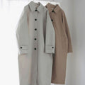 【2月上旬入荷次第お届けのご予約】anuke（アンヌーク） Soutiencollar Twill Coat 62710001.