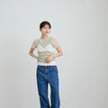 【4月中旬入荷次第お届けのご予約】anuke（アンヌーク） Sheer Tulle T-shirts 62710625.