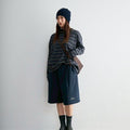 【3月中旬入荷次第お届けのご予約】anuke（アンヌーク） Border Loose Long T-shirts 62620620.