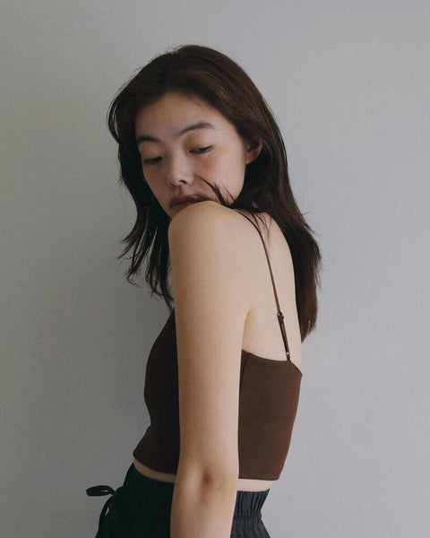 【3月中旬入荷次第お届けのご予約】anuke（アンヌーク） Padin Half Camisole 62610636.