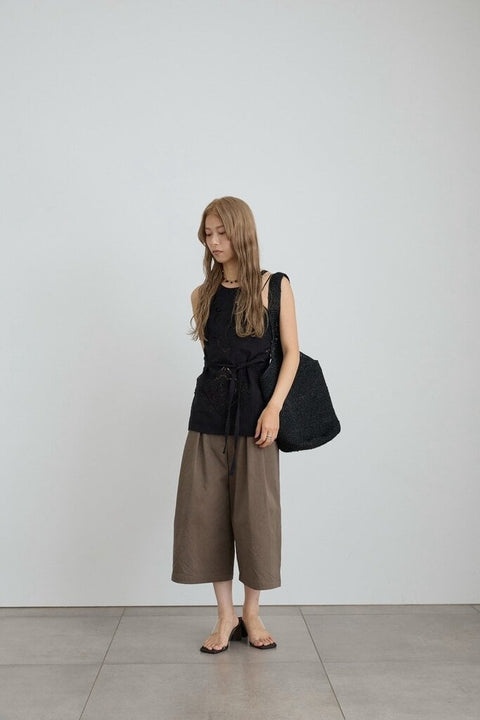 【4月下旬入荷次第お届けのご予約】anuke（アンヌーク） Raffia Tote Bag 62711015.