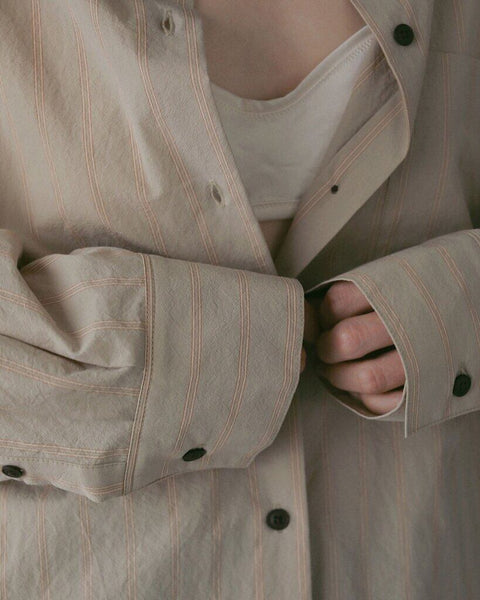 【3月中旬入荷次第お届けのご予約】anuke（アンヌーク） Dry Stripe Shirts 62710406.