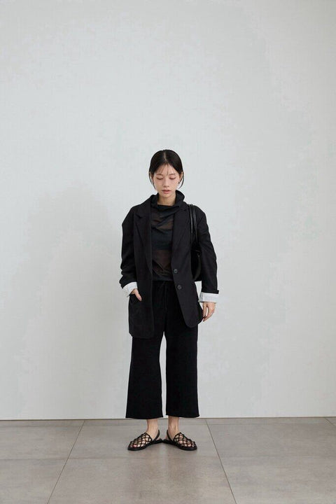 【3月中旬入荷次第お届けのご予約】anuke（アンヌーク） Back Satin Capripants 62710718.