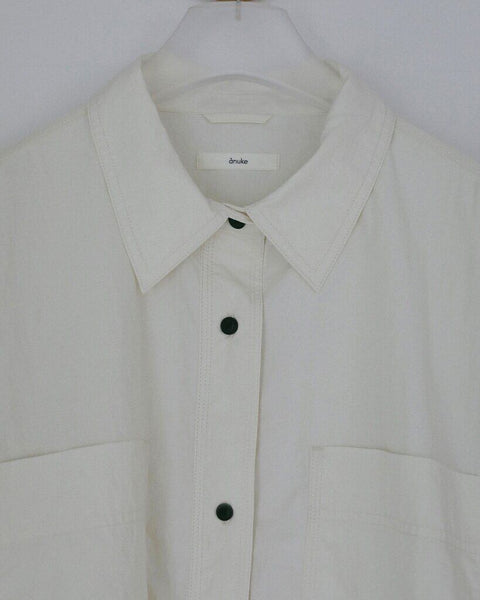 【2月中旬入荷次第お届けのご予約】anuke（アンヌーク） Work Over Shirts 62710415.