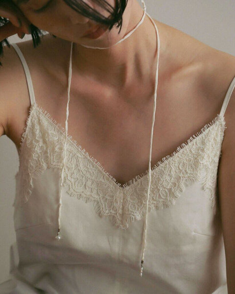 【2月中旬入荷次第お届けのご予約】anuke（アンヌーク） Silk Cord Choker 62710903.