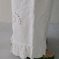 【3月下旬入荷次第お届けのご予約】anuke（アンヌーク） Cutwork Lace Pants 62710707.