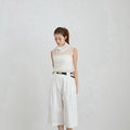 【4月下旬入荷次第お届けのご予約】anuke（アンヌーク） Sleeveless Chiffon Tops 62710624.