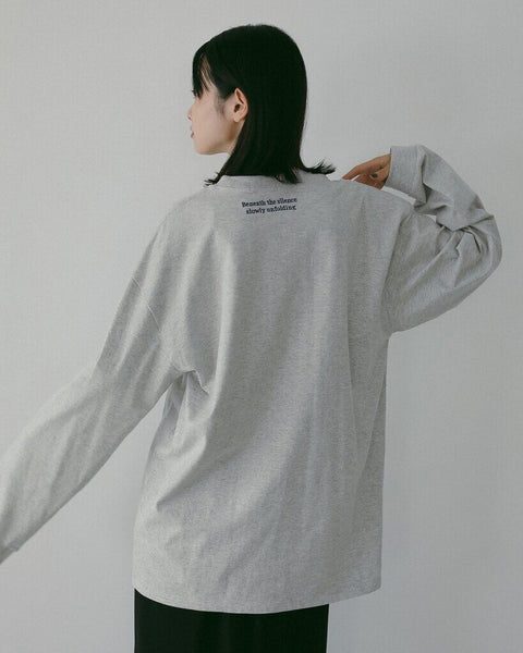 【3月中旬入荷次第お届けのご予約】anuke（アンヌーク） Logo Long T-Shirts 62610623.